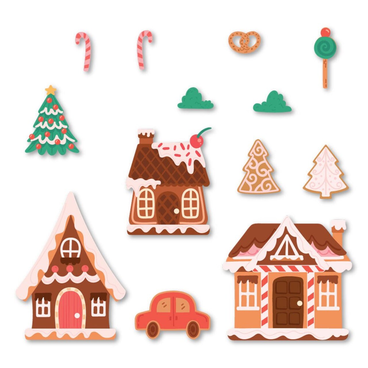 Lovely Layers: Alice's Gingerbread Lane - Honey Cuts - Stand-Alone Dies